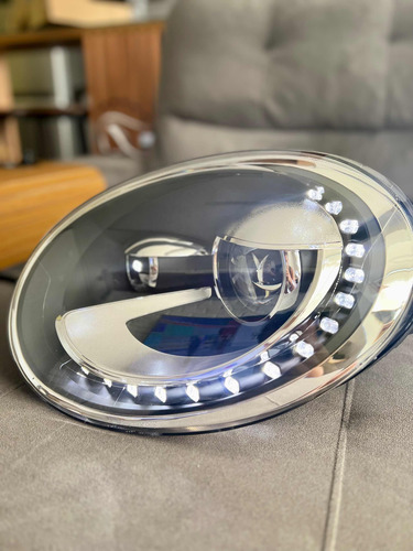 Farol De Led Volkswagen Fusca Tsi Par