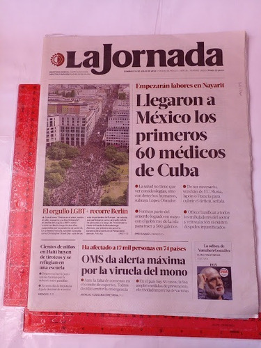 Revista La Jornada No 13653 24 De Julio De 2022