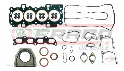 Cartera Empaques Ford, L4, 16v,dohc, Fiesta  Fsx2640011nr