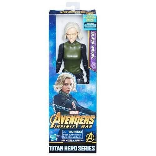 Imagen 1 de 2 de Muñeco Avengers Black Widow 30cm E2170 Hasbro