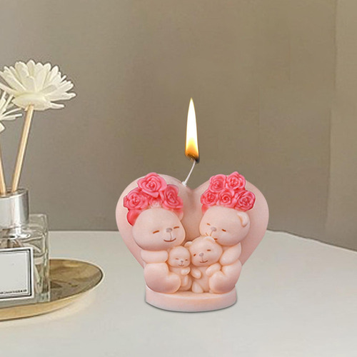 Molde De Silicona Para Velas Molde Para Velas Del Día De San