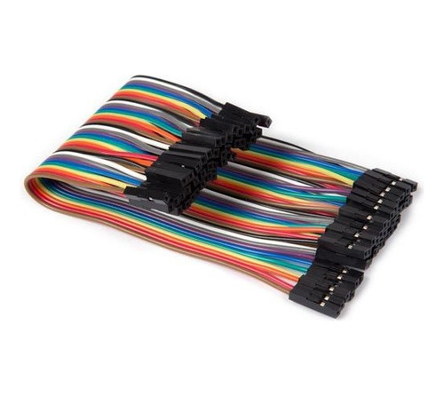 Cables Jumper Arduino Dupont X 40 Hembra - Hembra 15cms