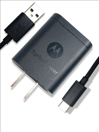 Turbo Cargador Motorola Cable Tipo C Original  (Reacondicionado)