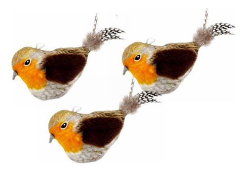 3× Varita De Juego Para Gatos Con Plumas Artificiales