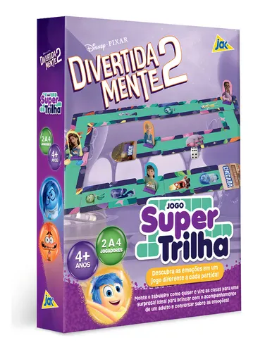 Divertida Mente 2 - Jogo Super Trilha - Jak - Toyster