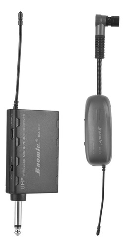 Micrófono Trumbone Uhf Para Saxofón 16 Trompeta Bm-12/v2