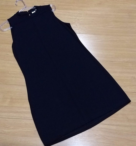 Vestido Feminino Básico De Malha Gola Alta Roupas Femininas