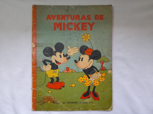  Aventuras De Mickey Número 1 Saturnino Calleja  1933