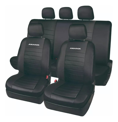 Funda Cubre Asiento Cuero Acolchado  Amarok 