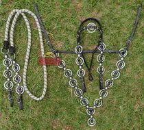 Comprar Conjunto De Enfeite Muladeiro Argola Peitoral Rédea Cabeçada