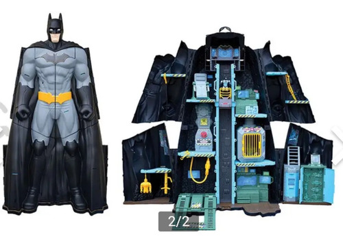 Baticueva De Batman Set Transformable Gigante
