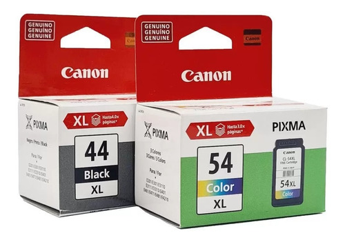 Cartucho Cabezal Canon Pixma E471 Negro Pg-54 Color Cl-54xl 