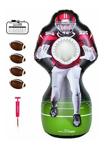 Gosports Inflataman Football Challenge - Juego De Lanzamient