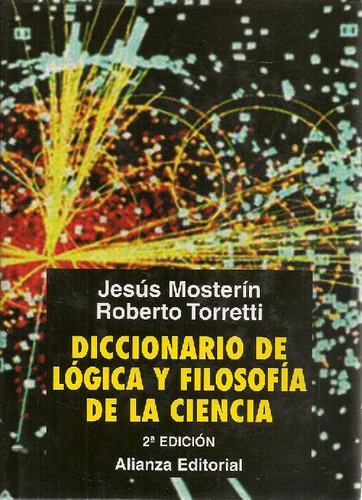 Libro Diccionario De Lógica Y Filosofía De La Ciencia De Jes