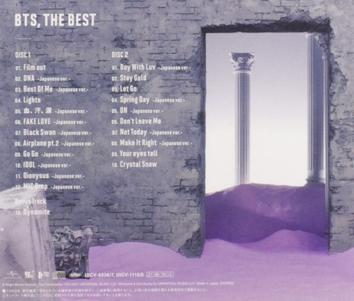 Bts The Best 2 Cds Importado