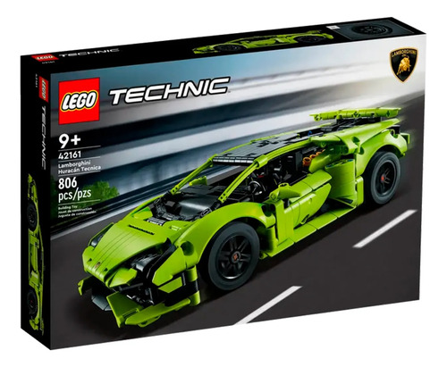 Lego Set Bloques Vehiculo Lamborghini Verde 806pcs Febo