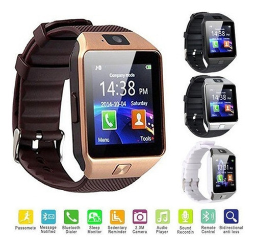 Reloj De Teléfono Celular Dz09 Smart Smartwatch Chip