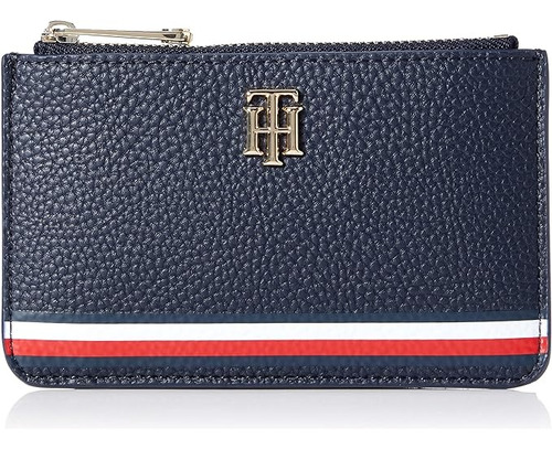 Monedero Tommy Hilfiger Azul Mujer Aw0aw11565 - 0gy