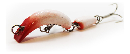 Señuelo Del Tucan Flex Nr 1 4,7 Cm 3grs Pesca Ultra Light Color Cardenal
