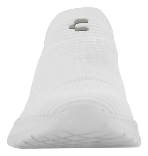 Tenis Dama Casual Slip On Servicio Charly 1059730 Blanco Total