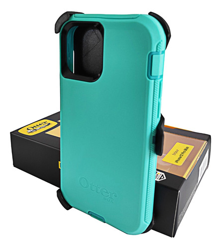 Funda Para iPhone 12mini/pro/pro Max Defender Otter Box Clip