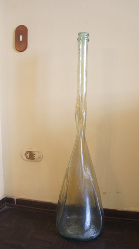 Botella Decorativa De Vidrio