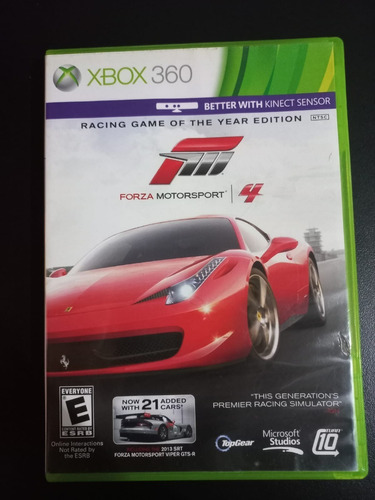 Forza Motorsport 4 - Xbox 360 Midia Fisica