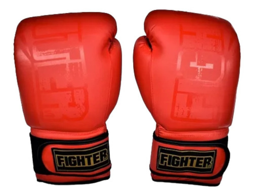 Guantes De Box Voit Fighter Rojos 10 Onzas