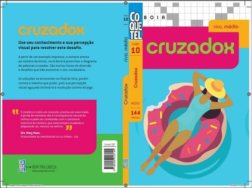 LIVRO COQ CRUZADOX 10, de Equipe Coquetel. Editora Nova Fronteira Participações S/A, capa mole em português, 2021