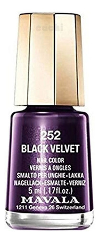 Esmalte Mavala Mini Black Velvet 252