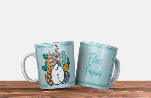 Tazas Dia  De Pascuas Por Mayor Pack X 10 Ceramica