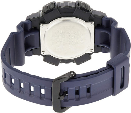 Reloj Casio Hombre Aeq-110w Sumergible Azul Marino Negro