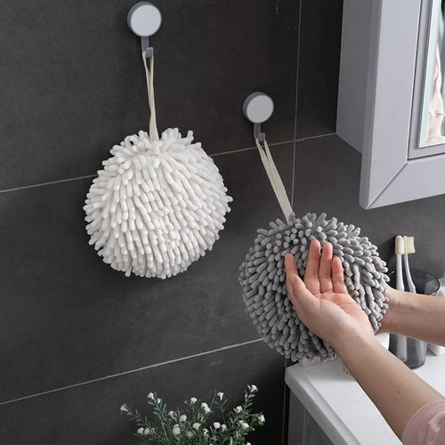 Imagen 2 de 4 de Secador De Manos Colgante Baño Cocina Microfibra