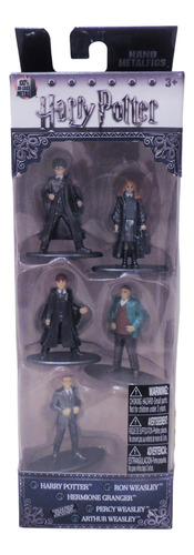 Harry Potter Jada Nano Metalfigs Pack De 5 Figuras Unico!!