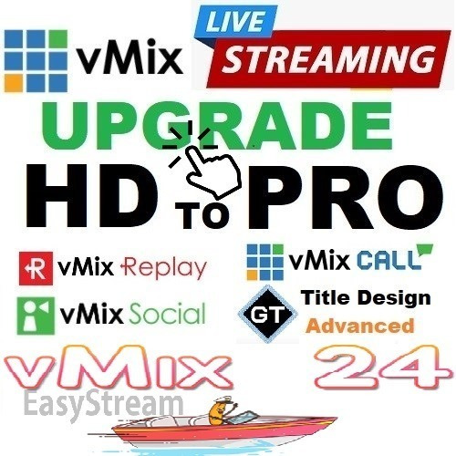 Vmix Upgrade Hd Para Pro Oficial Profissional ( Em 12 X )