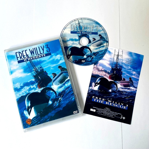 Dvd Free Willy I Ii Iii E A Grande Fuga Dublado E Legendado