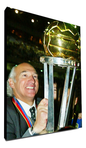Cuadro Bianchi Boca Campeon Copa Intercontinental - 40x30 Cm