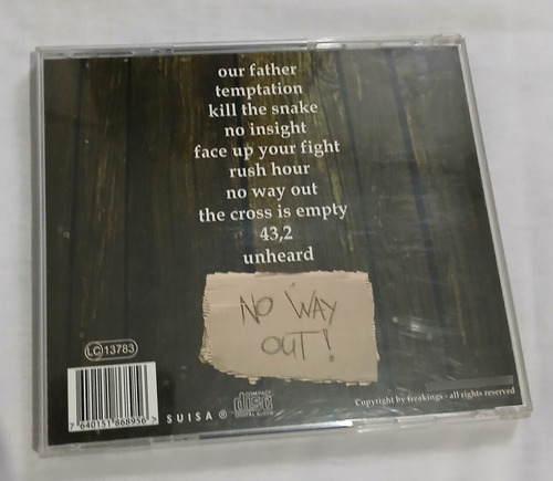 Freakings - No Way Out! 2011 Original (Usado)