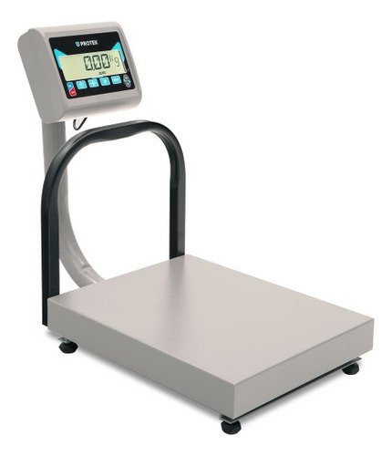 Báscula comercial digital Protek BPK 200kg con mástil 38 cm x 48 cm