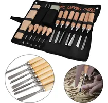 Comprar Juego De Cinceles Para Tallar Madera 16 Piezas Carpintería