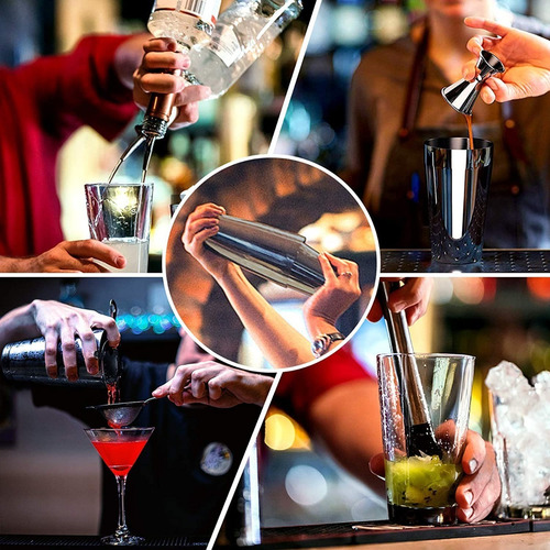 Imagen 7 de 8 de Koviti - Kit Completo De Coctelera Para Barman