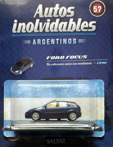 Ford Focus Clx Fasc.#57 Autos Inolvidables Bolsa Blister  