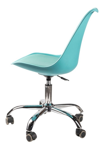 Imagen 4 de 4 de Silla Tulip X2 De Oficina Con Rueditas Regulable