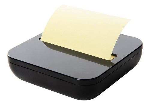 Dispensador Notas 3m Post It 3x3 Refill Note Dispenser 50hjs Color Negro