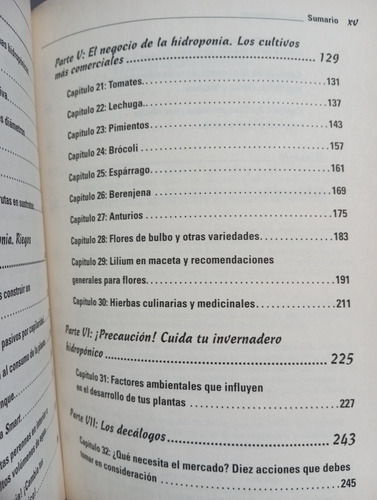 Hidroponía Para Dummies, Gloria Samperio (Usado)