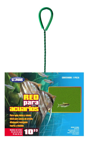 Red Para Acuarios Peceras 10 Lomas Peces