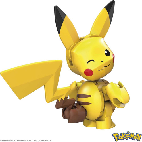 Mega Construx Pokemon Pikachu Construction Set, Building Toy