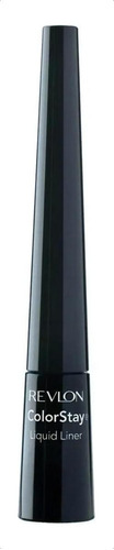 Delineador de ojos líquido Revlon Liquid Eyeliner color blackest black