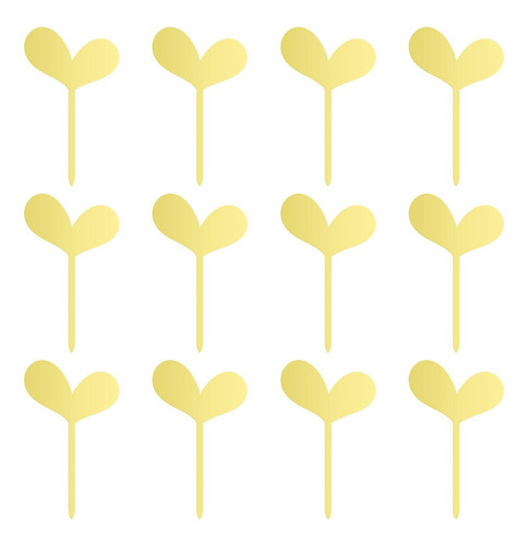 12x Adornos For Cupcakes De Feliz Día De San Valentín,