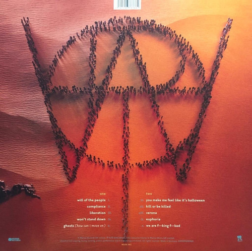 Muse Will Of The People Lp Vinyl / Rojo